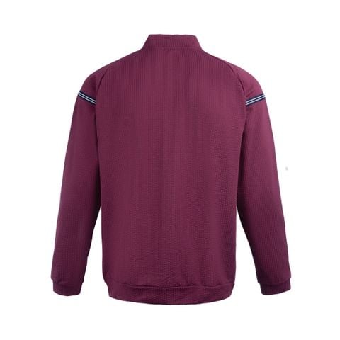 Áo khoác thể thao nam Le Coq Sportif Wine Red mùa hè