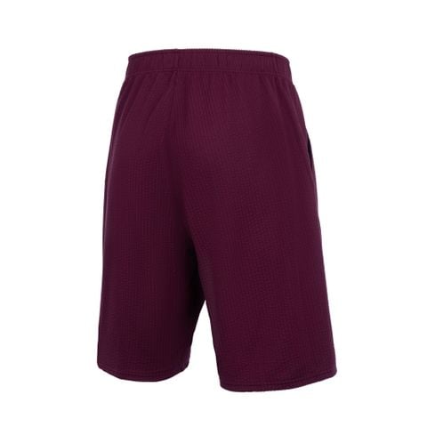Quần short nam đỏ bordeaux thể thao nhẹ thoáng co giãn chống UV