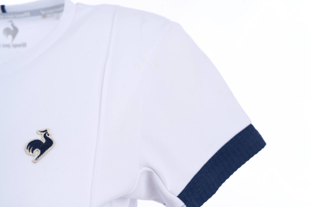 Áo T-shirt nữ LN5FHT21LV-WH00 trắng thời trang thể thao logo nổi bật