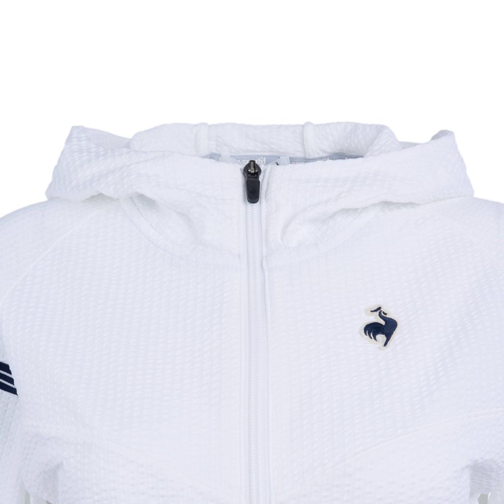 Áo khoác le coq sportif nữ White hạn chế tia UV UPF50+