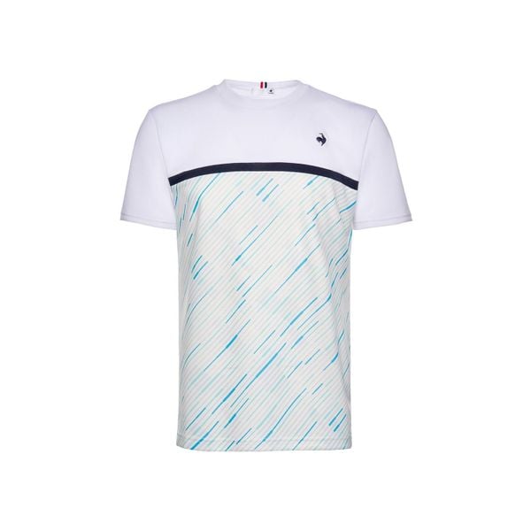 Áo T-shirt le coq sportif Nam LN6FHT25UV-WH00