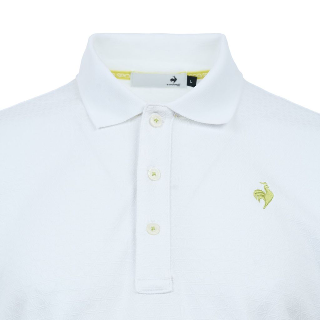 Áo Polo le coq golf Nam LG5FHS13MV-WH00
