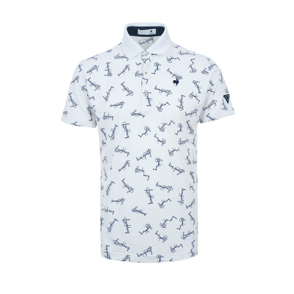 Áo Polo le coq golf Nam LG5FHS11MV-WH00