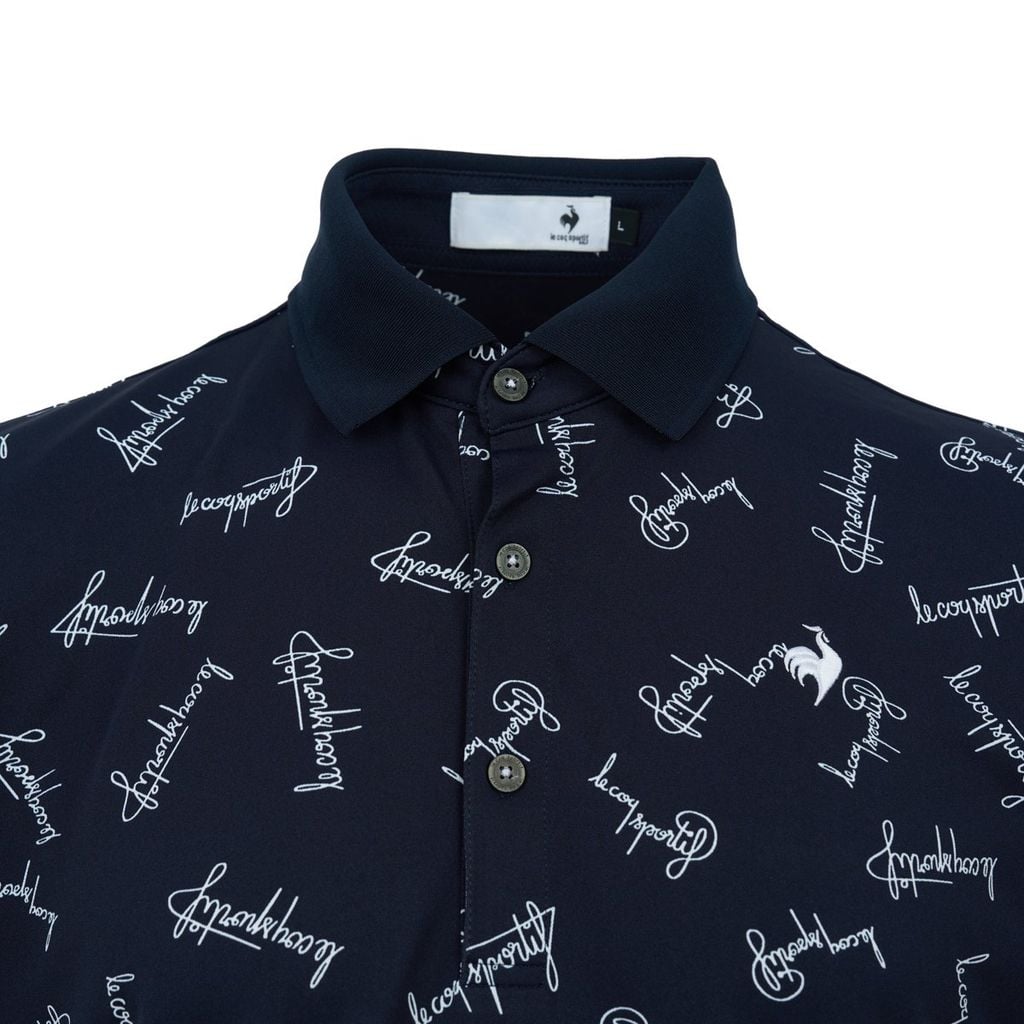 Áo Polo le coq golf Nam LG5FHS11MV-NV00