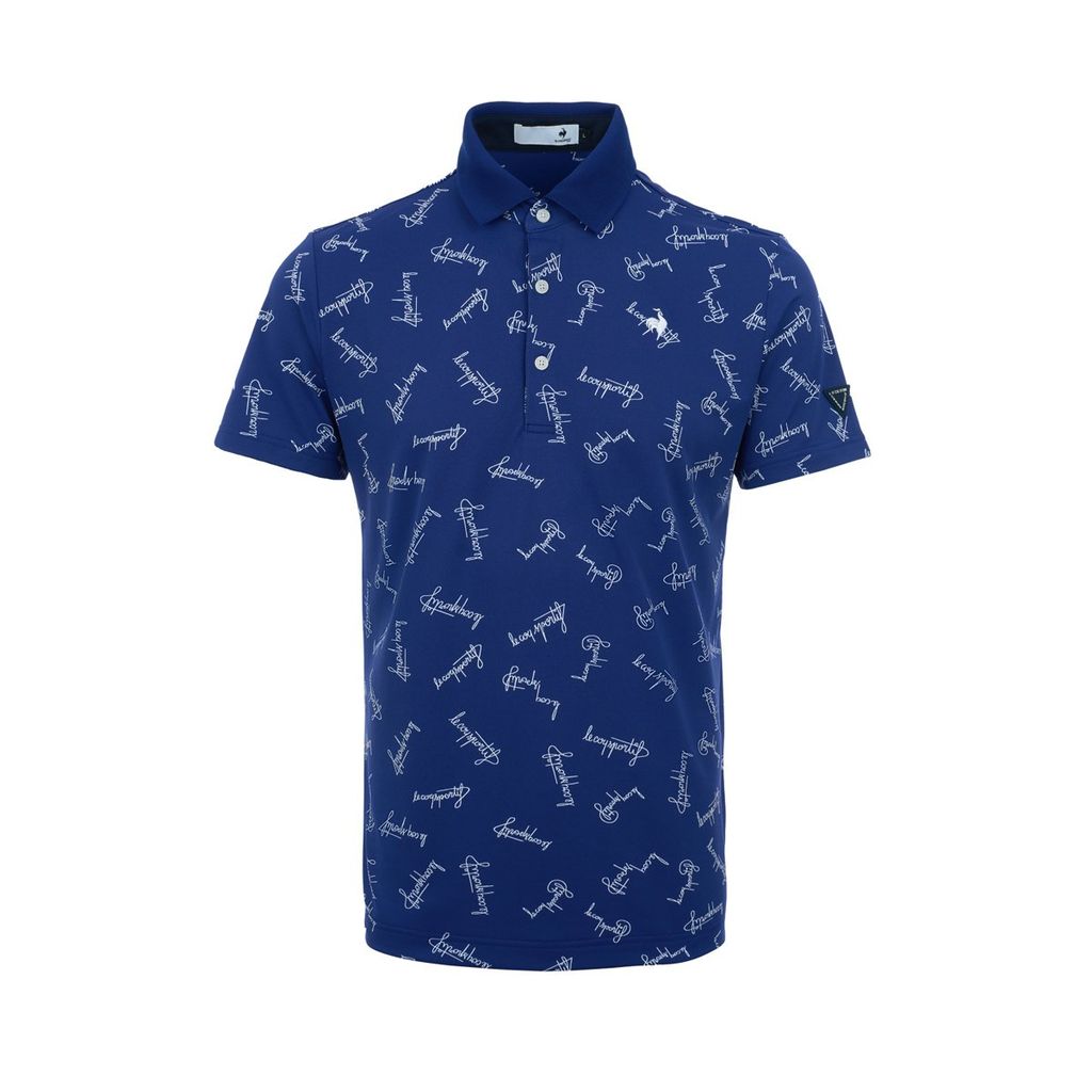 Áo Polo le coq golf Nam LG5FHS11MV-BL00