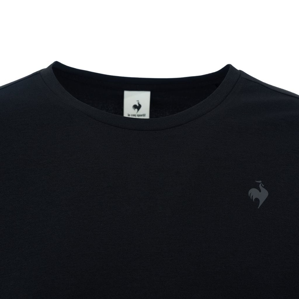 Áo dài tay không cổ le coq sportif Nam QQ313ERL71-BLK0