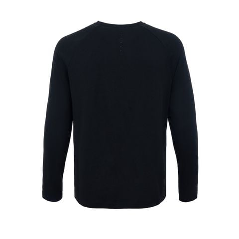 Áo dài tay không cổ le coq sportif Nam QQ313ERL71-BLK0