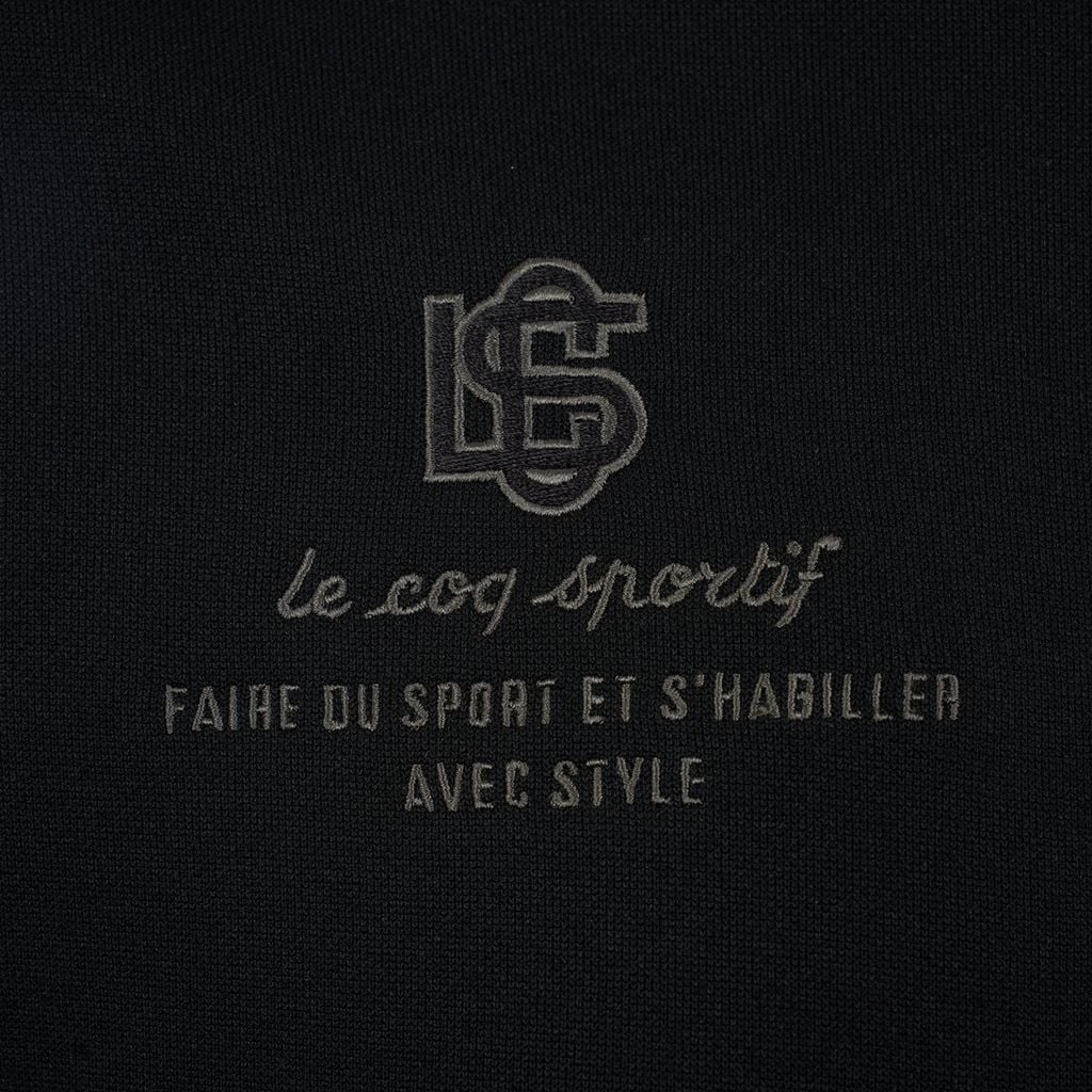 Áo khoác nỉ le coq golf Nam LG5FSWD0MV-BK00