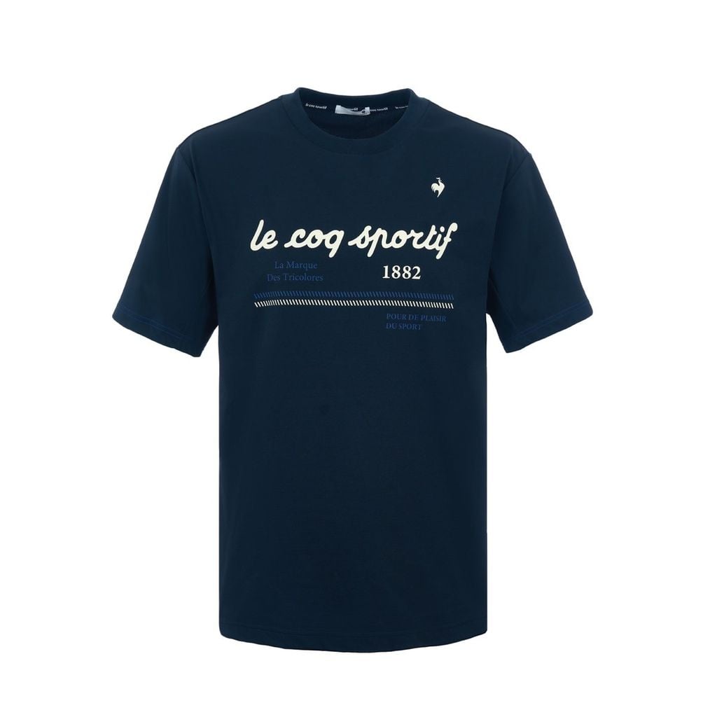 Áo T-shirt Le Coq Sportif Nam LT5FHT01MV-NV00 phong cách thể thao trẻ trung