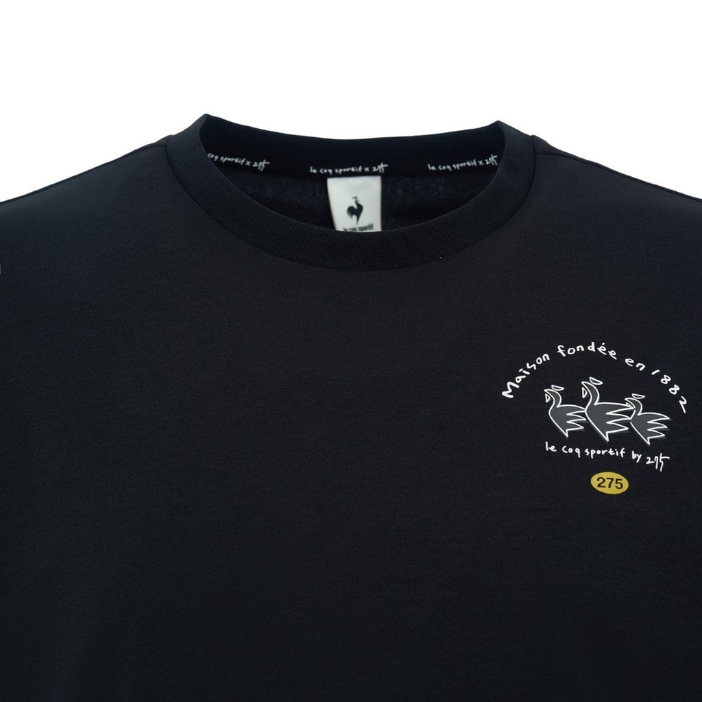 Áo T-shirt le coq sportif Nam QQ323XRS71-BLK0