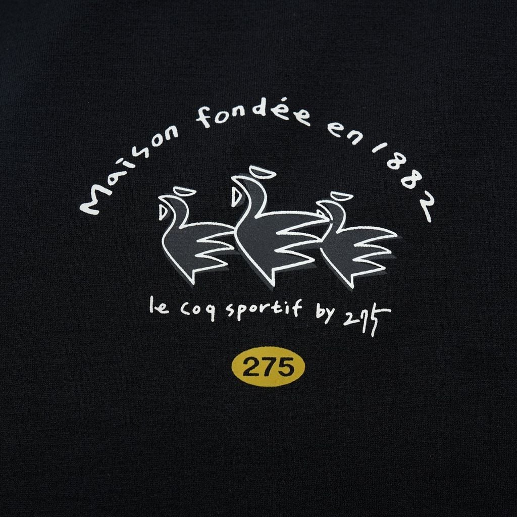 Áo T-shirt le coq sportif Nam QQ323XRS71-BLK0