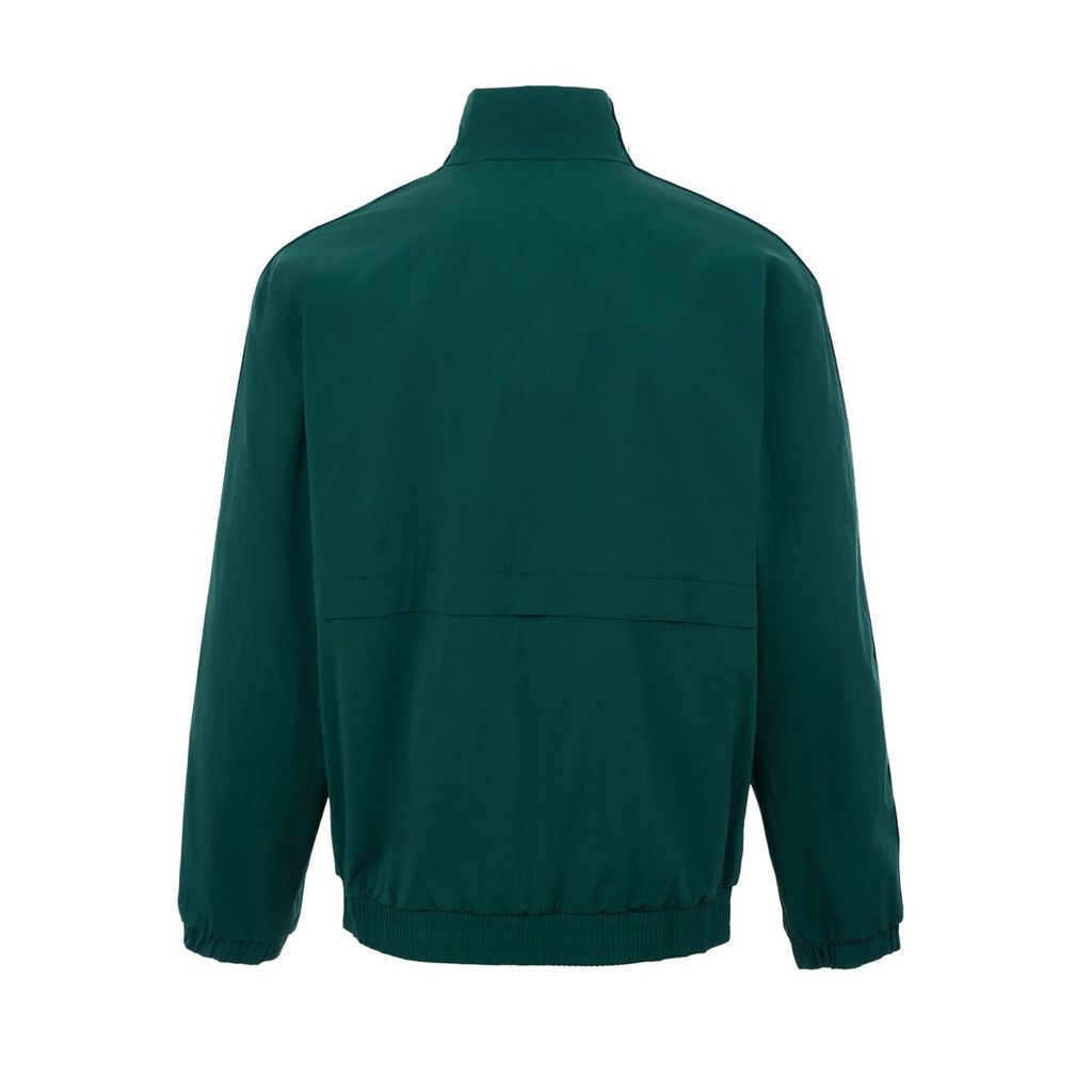 Áo khoác thể thao nam QQ323LJK81-DGN0 cổ cao và viền kẻ Sunday đặc trưng