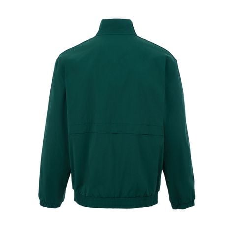 Áo khoác thể thao nam QQ323LJK81-DGN0 cổ cao và viền kẻ Sunday đặc trưng