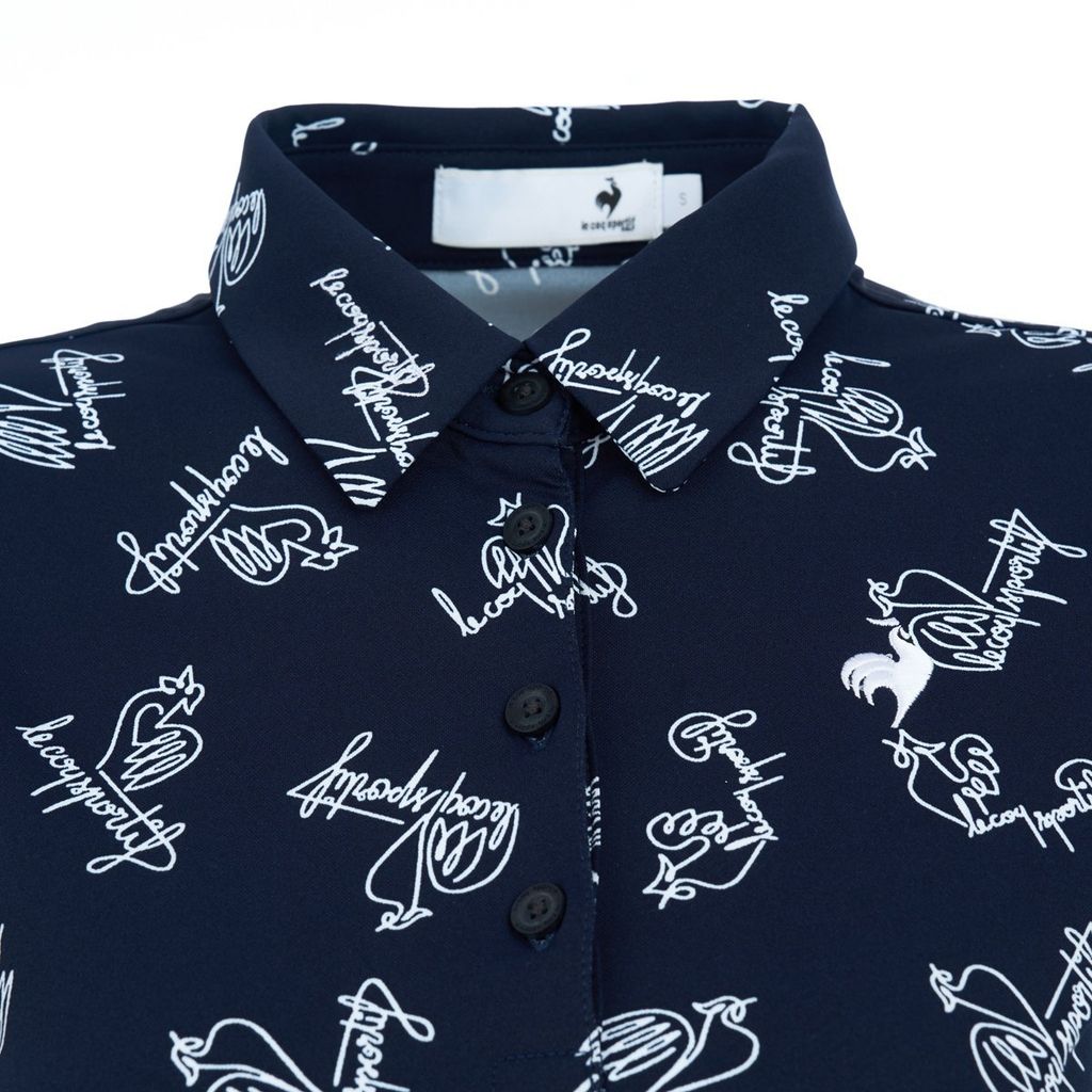 Áo Polo le coq golf Nữ LG5FHS03LV-NV00