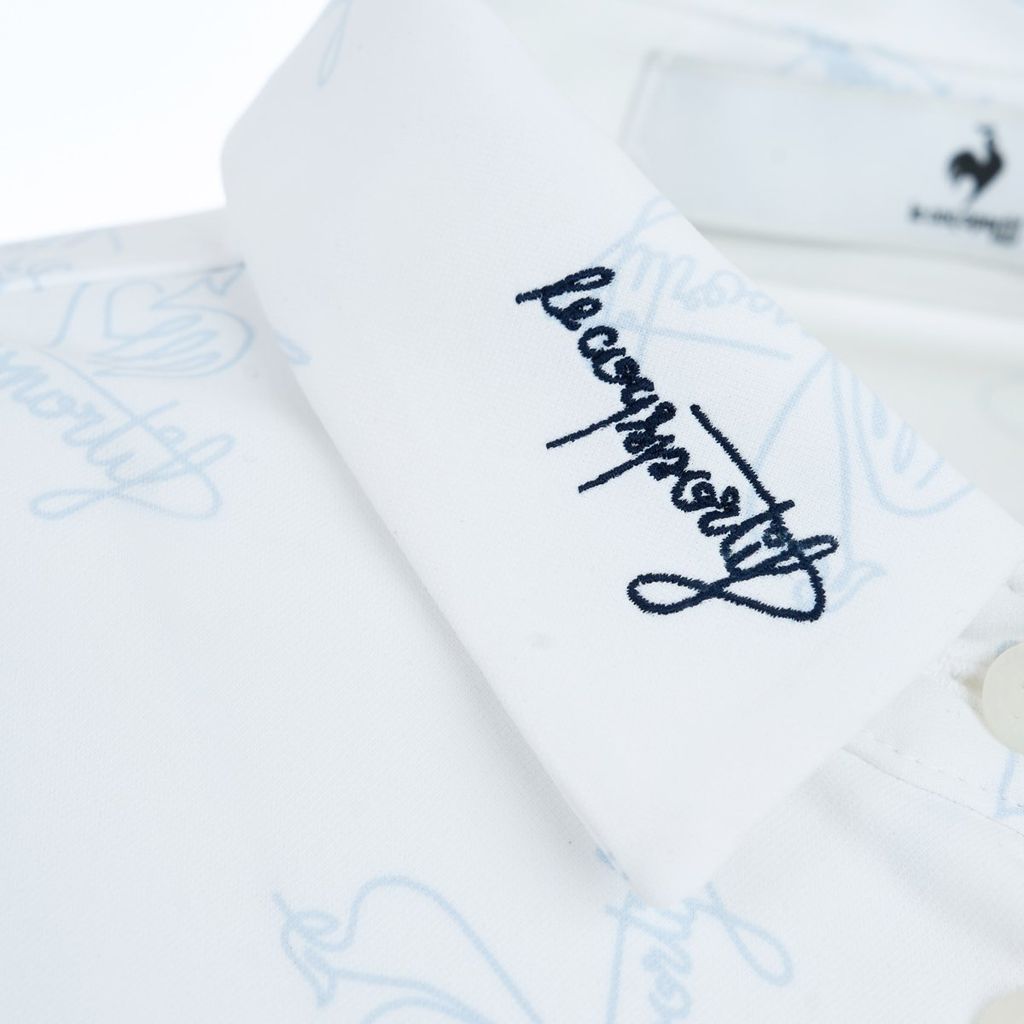 Áo Polo le coq golf Nữ LG5FHS03LV-WH00