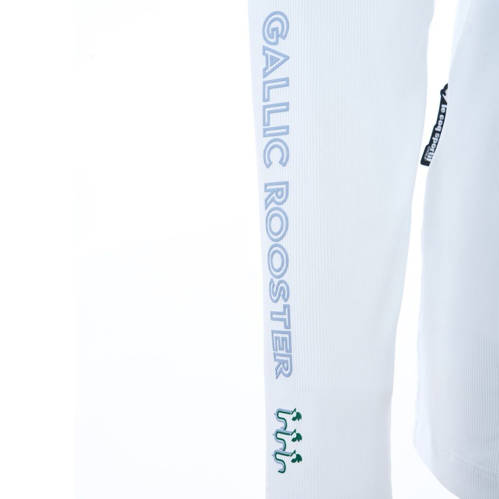 Áo dài tay có cổ le coq golf Nữ GQ322LTL81-WHTE