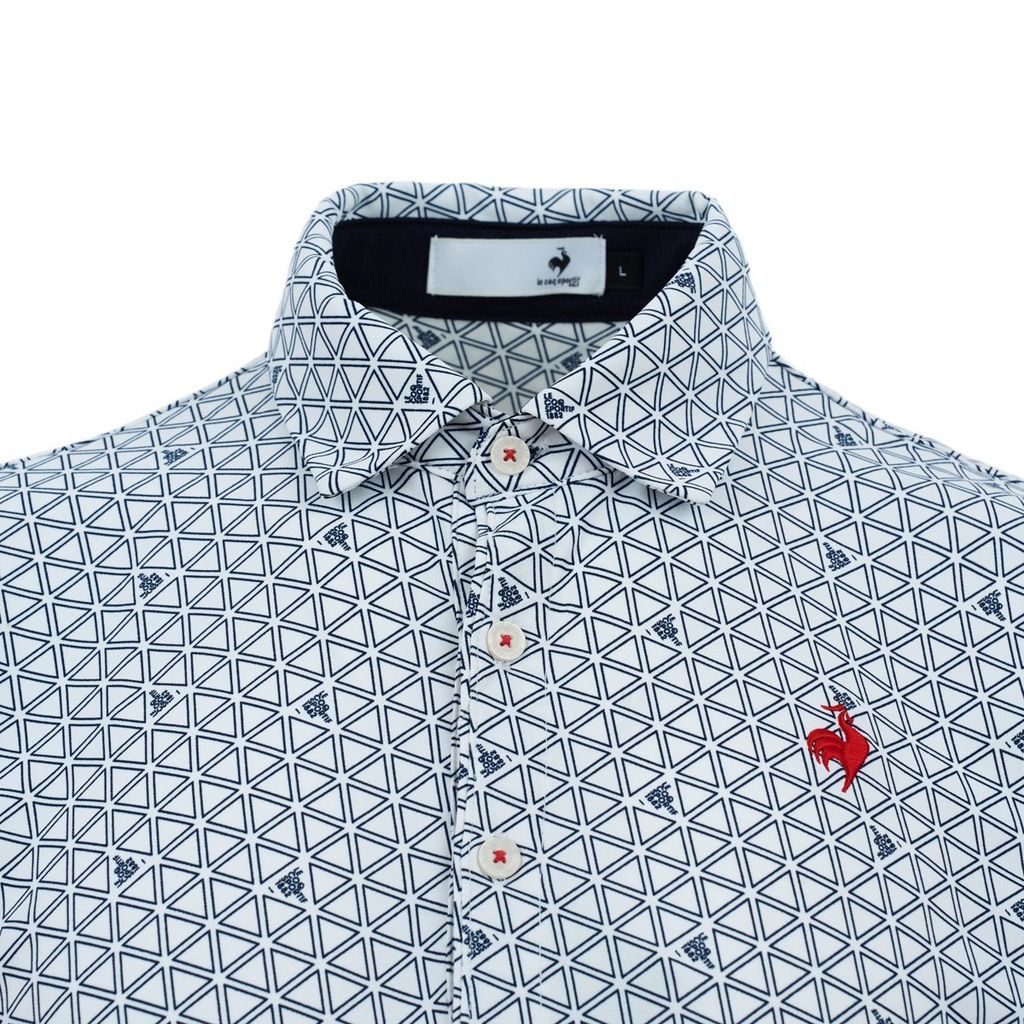 Áo Polo le coq golf Nam LG5FHS14MV-WH00