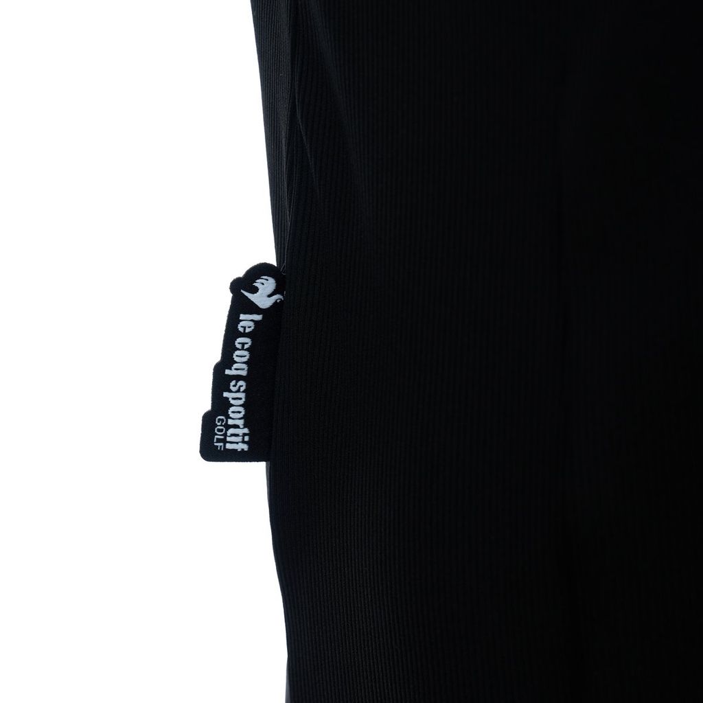 Áo dài tay có cổ le coq golf Nữ GQ322LTL81-BLCK