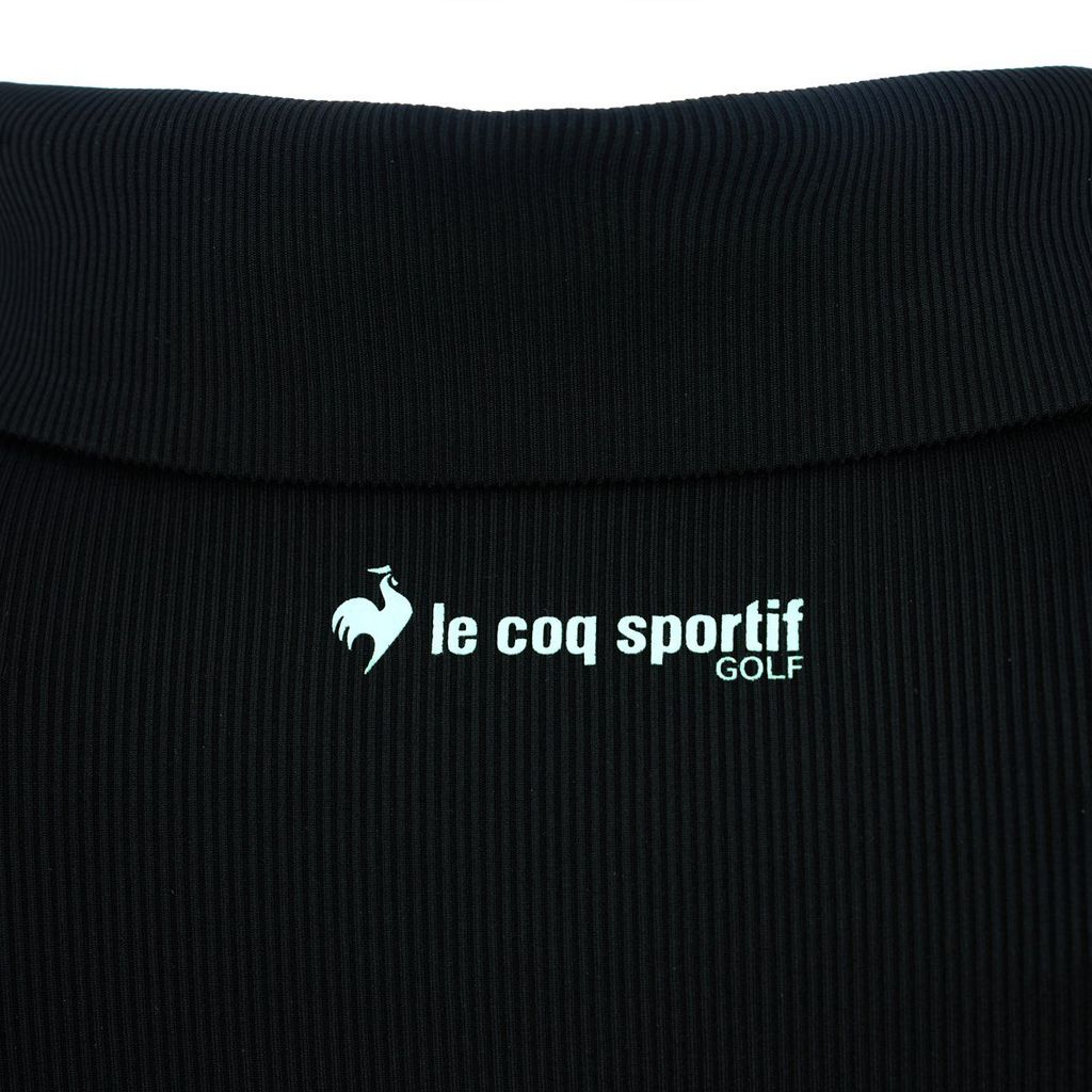 Áo dài tay có cổ le coq golf Nữ GQ322LTL81-BLCK