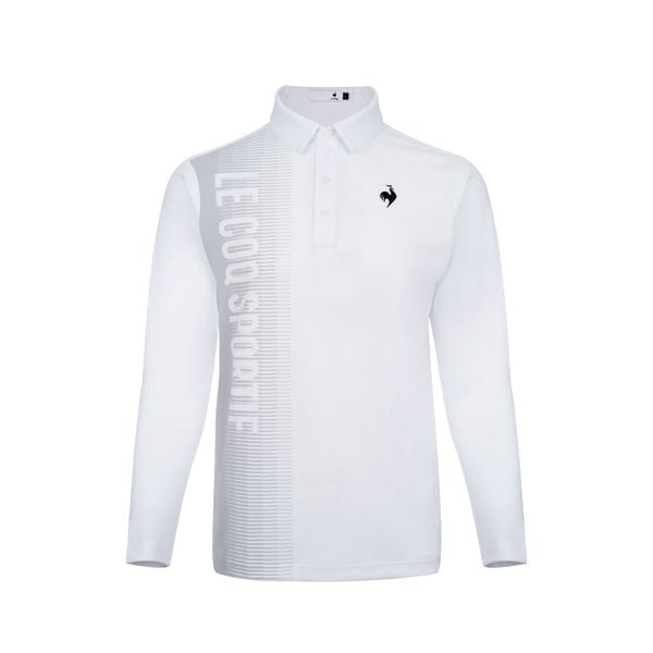 Áo dài tay có cổ le coq golf Nam LG6FLSG1MV-WH00