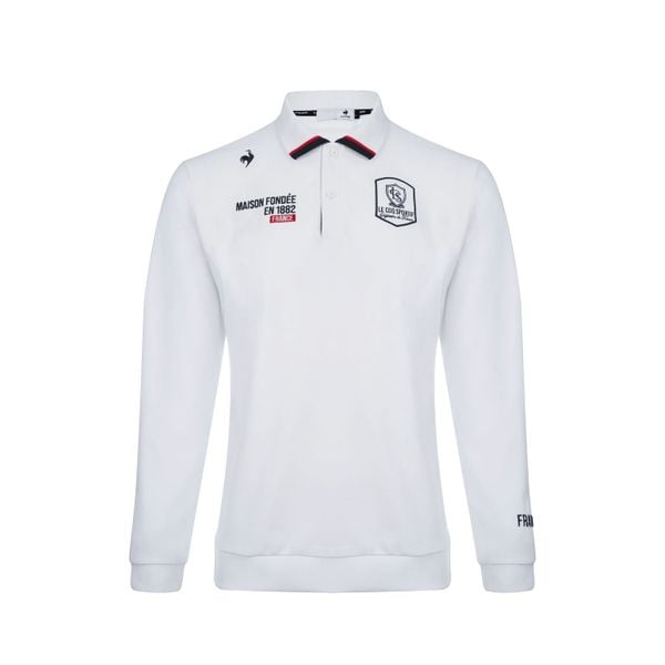 Áo dài tay có cổ le coq golf Nam LG6FLS01MV-WH00