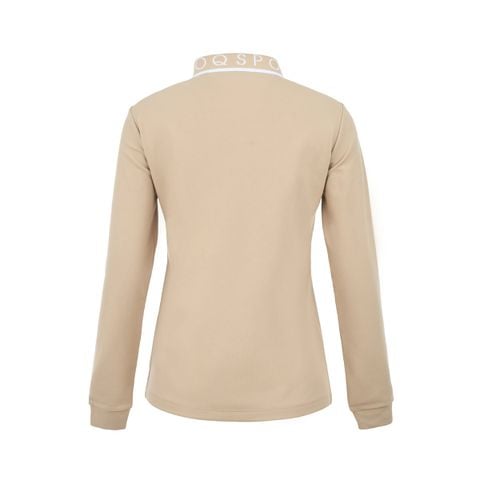 Áo dài tay có cổ le coq golf Nữ LG5FLS00LV-BG00