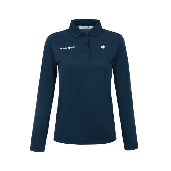 Áo dài tay có cổ le coq golf Nữ LG5SLS01LV-NV00