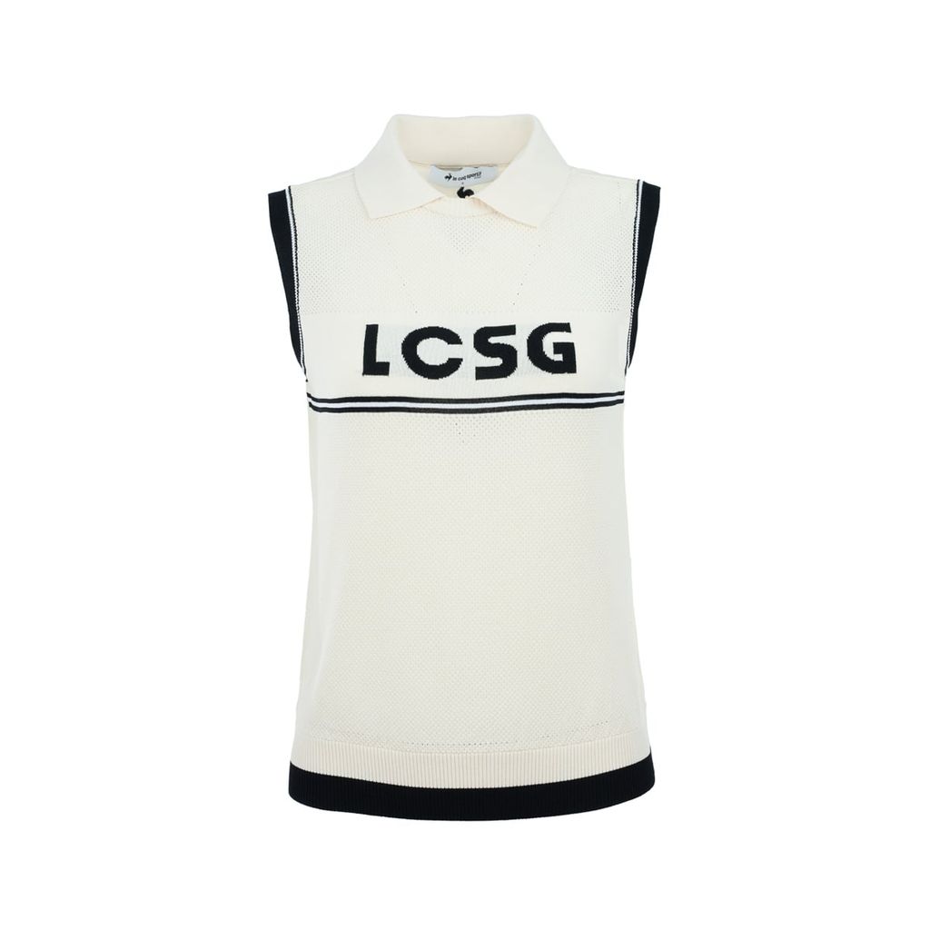 Áo len gile le coq golf Nữ GQ322LKV71-LBGE