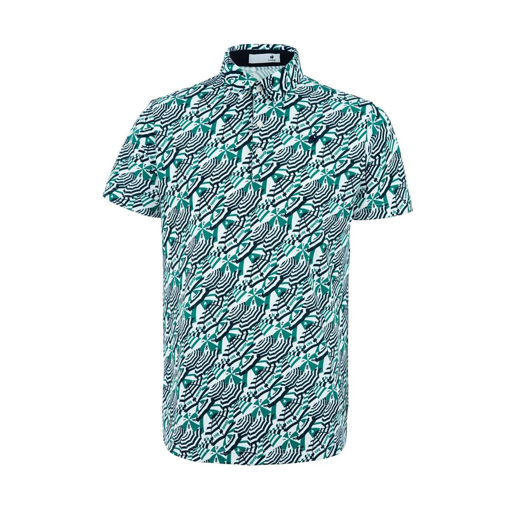 Áo Polo le coq golf Nam LG6SHSV3M-GR00