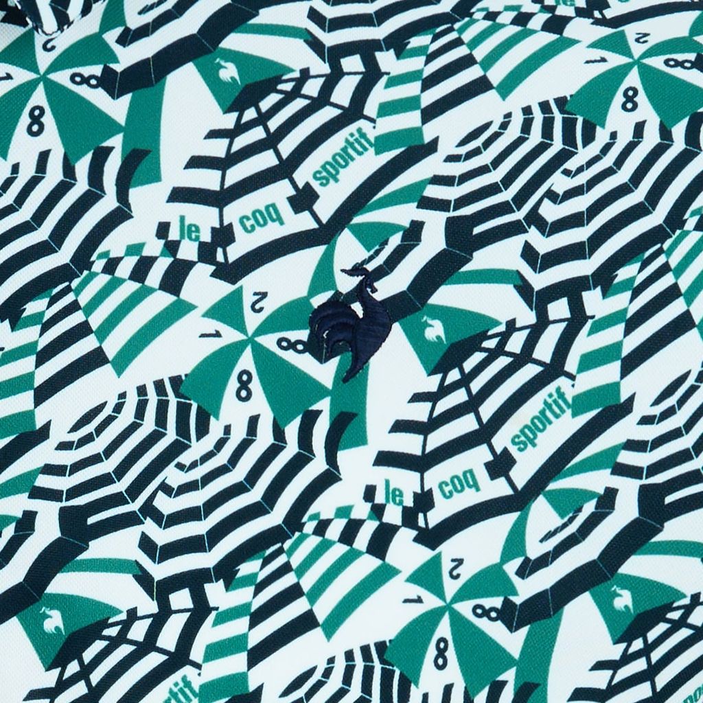 Áo Polo le coq golf Nam LG6SHSV3M-GR00