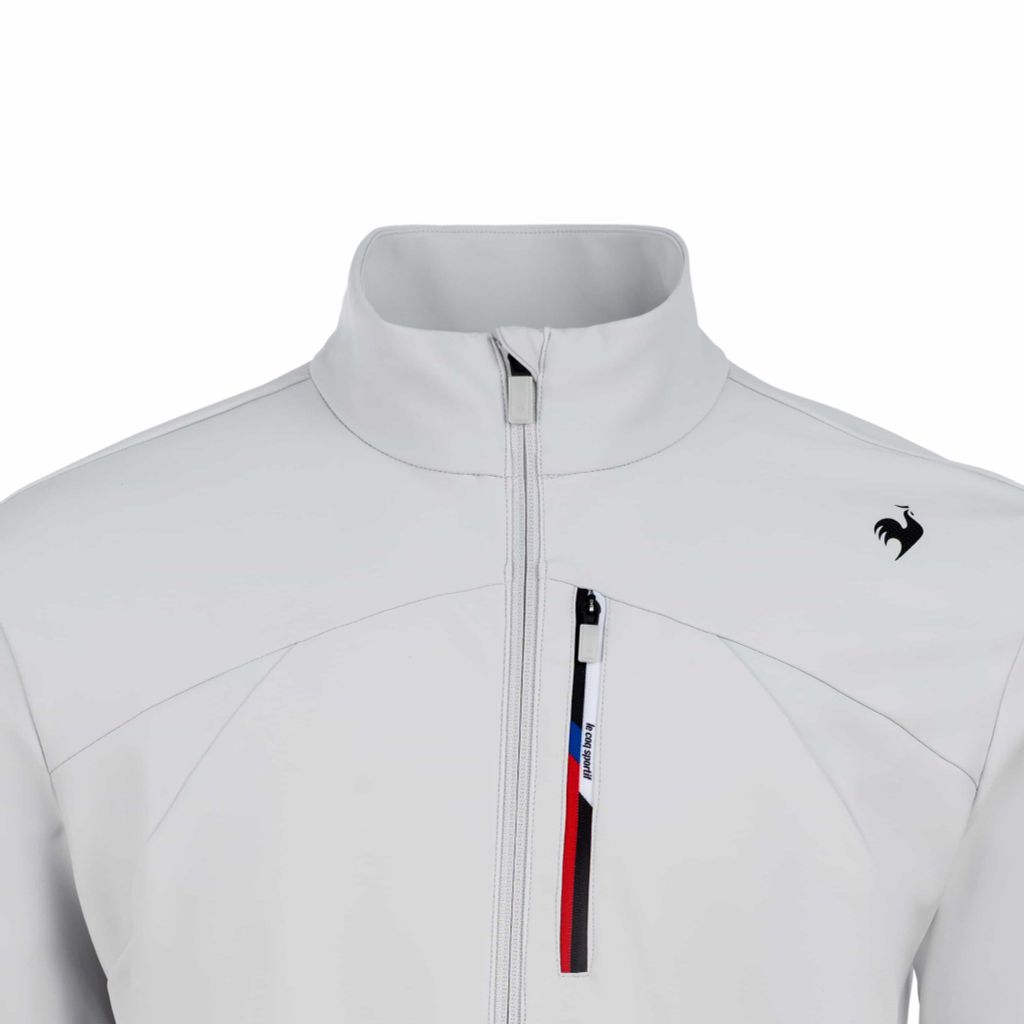 chi tiết họa tiết Triba áo khoác thể thao nam Le Coq Sportif