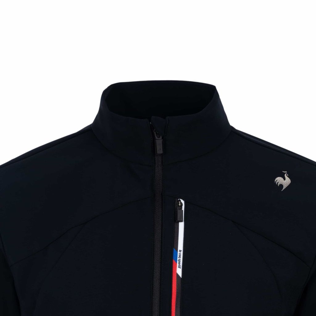 chi tiết họa tiết Triba áo khoác thể thao nam Le Coq Sportif