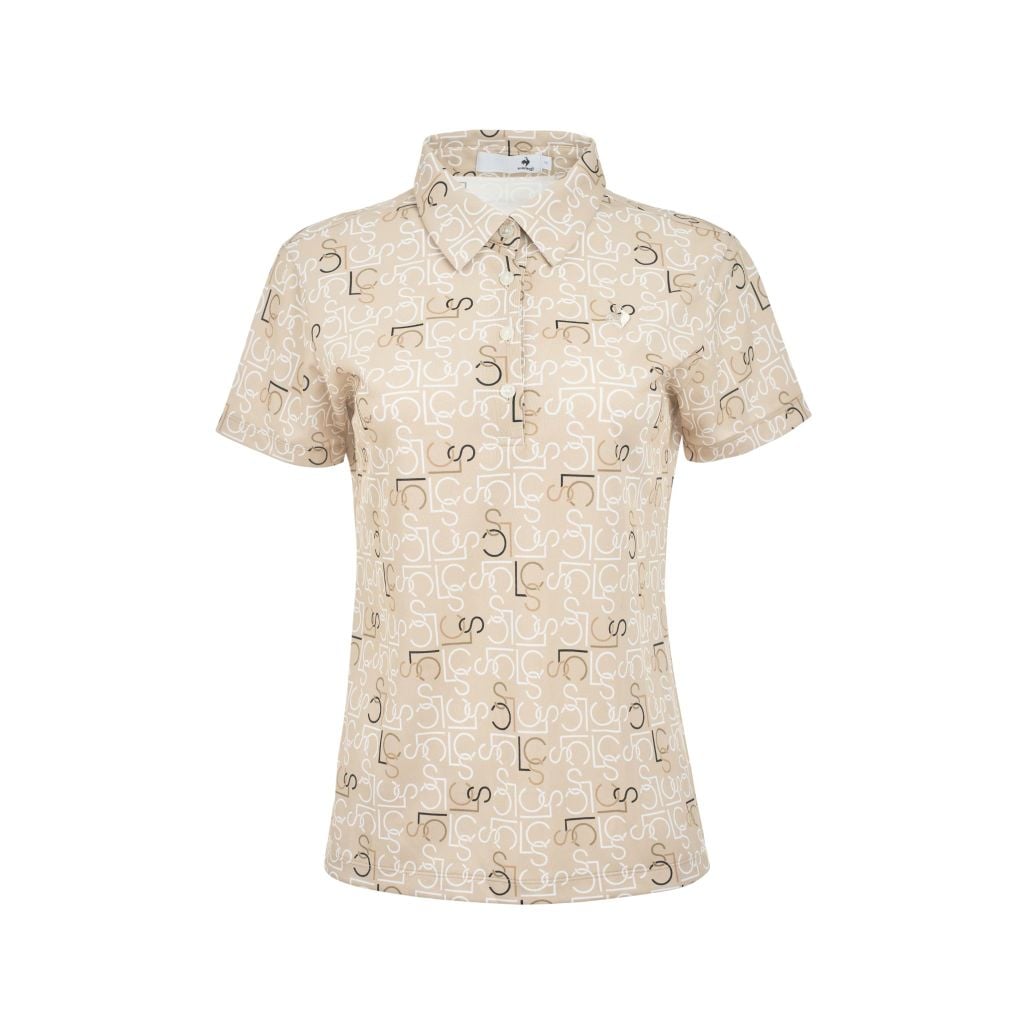 Áo Polo le coq golf Nữ LG6SHS01LV-BG00