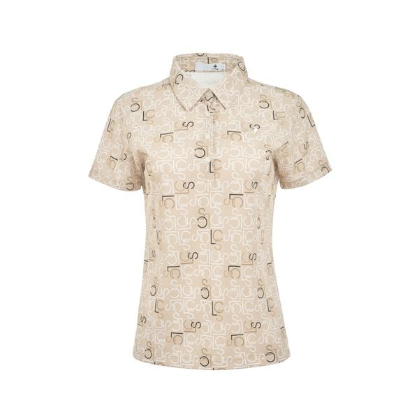 Áo Polo le coq golf Nữ LG6SHS01LV-BG00