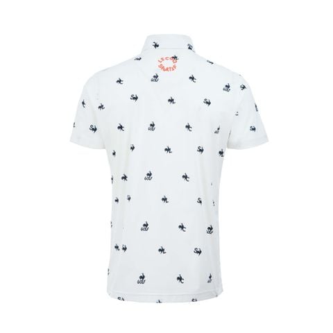 Áo Polo le coq golf Nam LG6SHST3MV-WH00