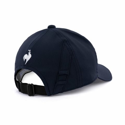 golfer đội mũ Le Coq Sportif phong cách Pháp navy