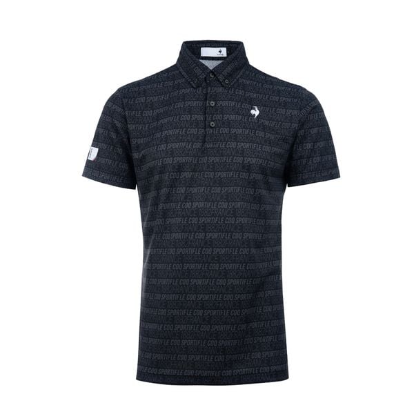 Áo Polo le coq golf Nam LG6SHS03MV-BK00