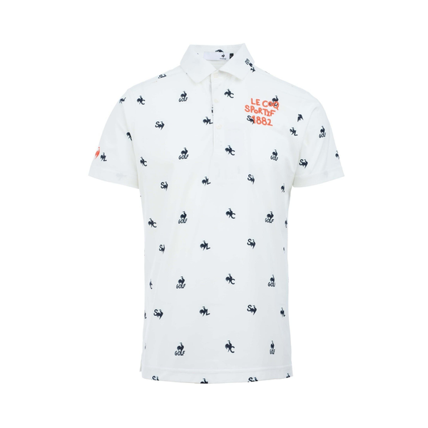 Áo Polo le coq golf Nam LG6SHST3MV-WH00