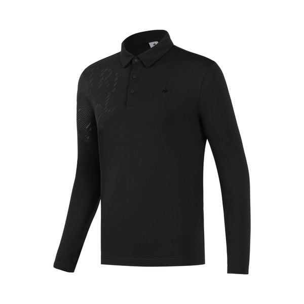 Áo dài tay có cổ le coq golf Nam GP421MTLO1-CHCL