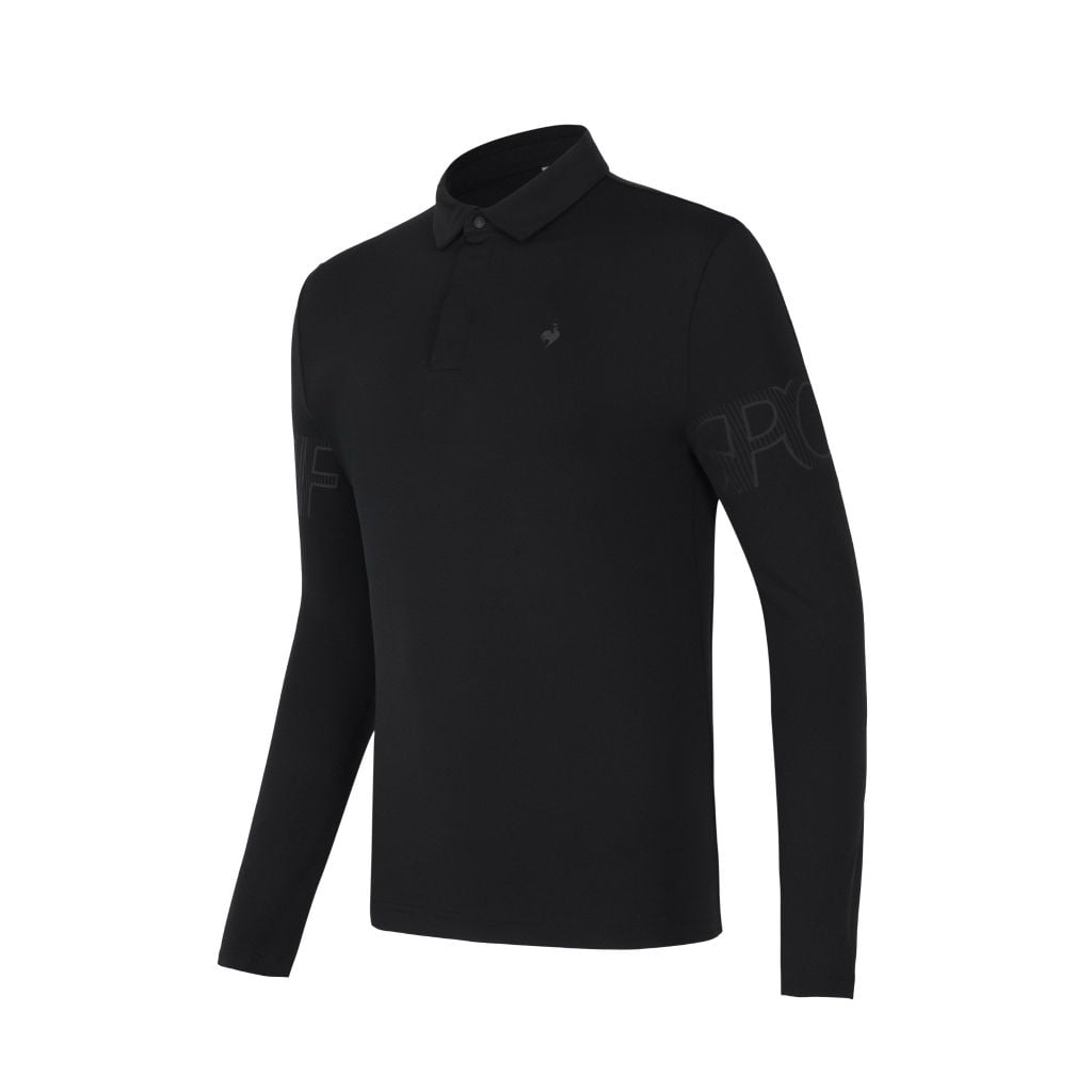 Áo dài tay có cổ le coq golf Nam GP321MTL93-BLCK