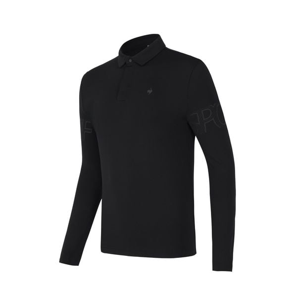 Áo dài tay có cổ le coq golf Nam GP321MTL93-BLCK