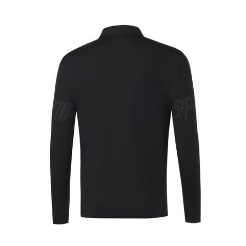 Áo dài tay có cổ le coq golf Nam GP321MTL93-BLCK