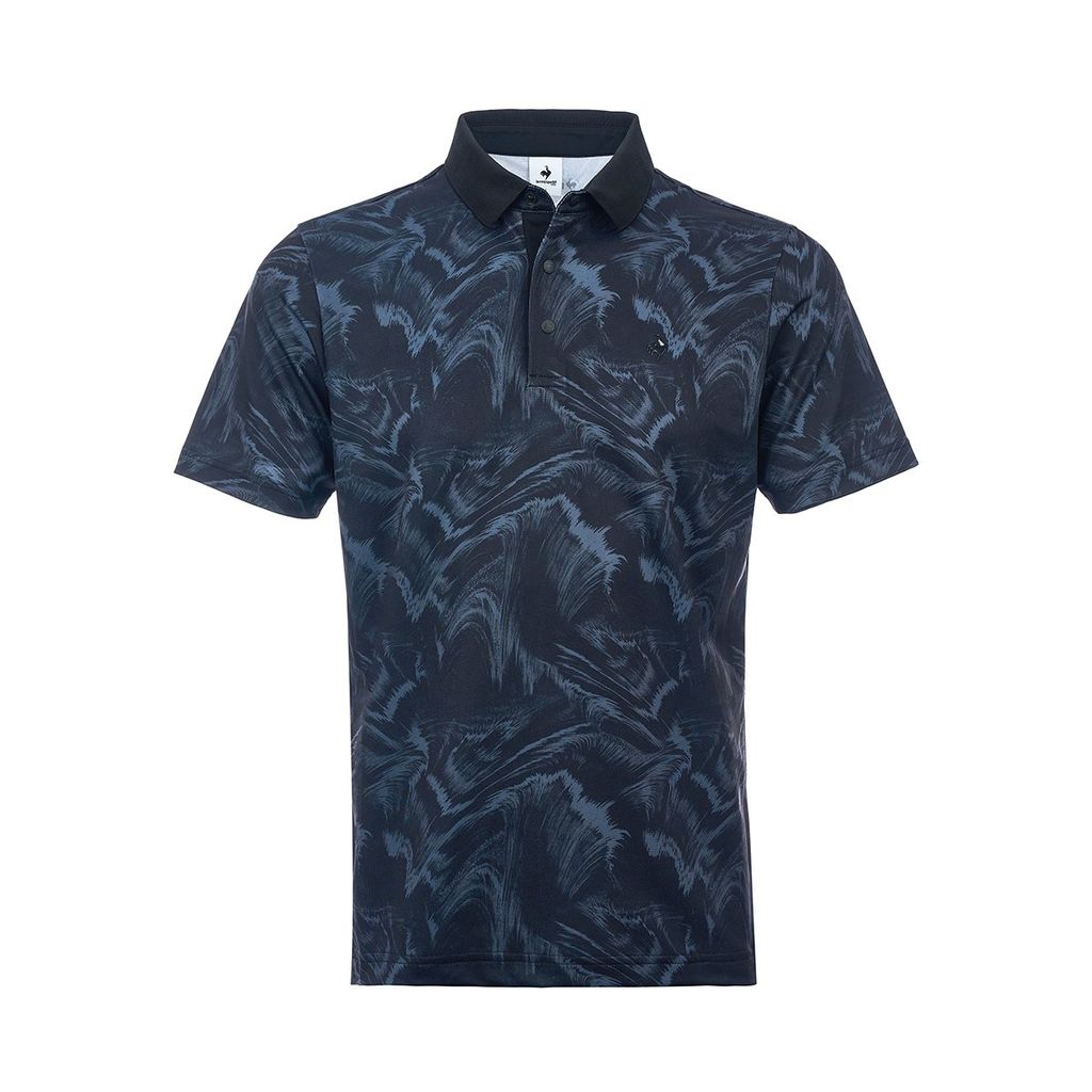 Áo Polo le coq golf Nam Đen GQ221MTS44-BLCK