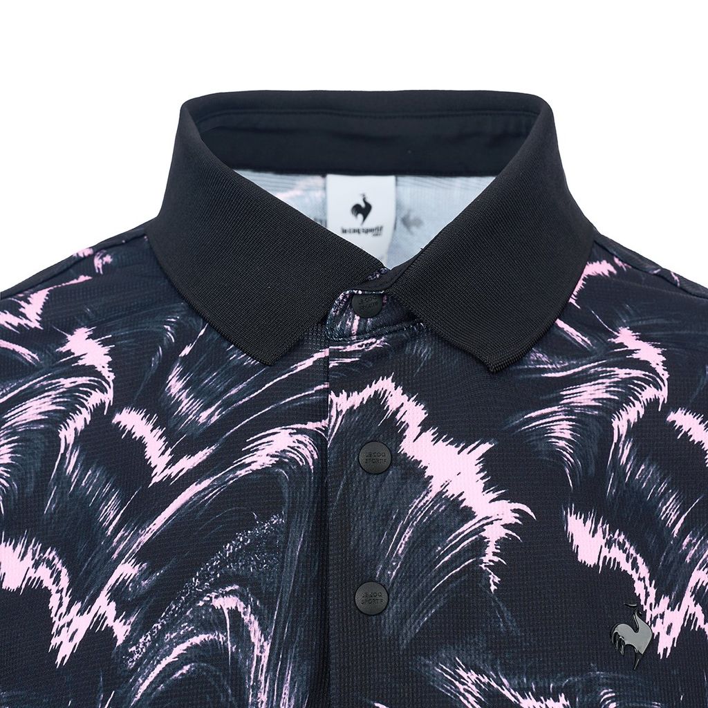 Áo Polo le coq golf Nam màu hồng GQ221MTS44-PINK