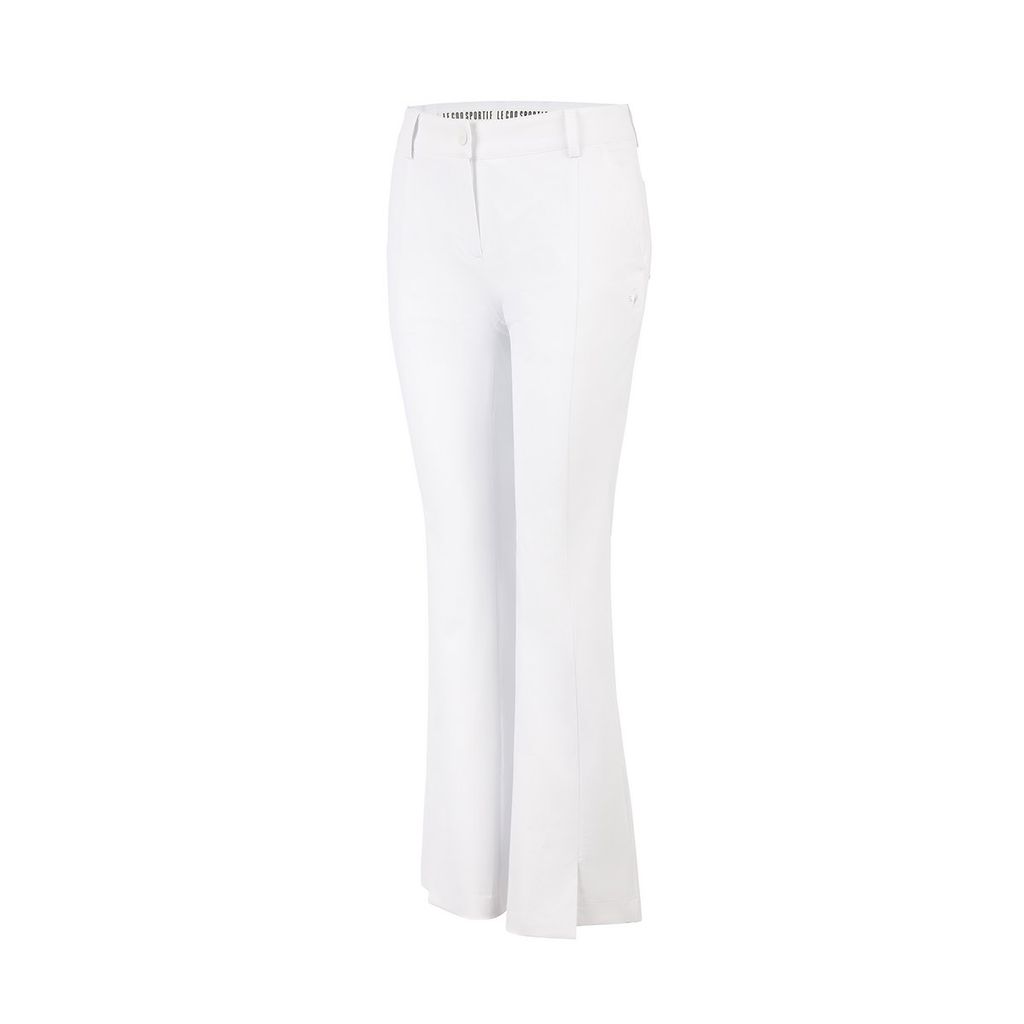 Quần golf nữ Le Coq GQ222LPT61 màu trắng dáng ống loe thời trang