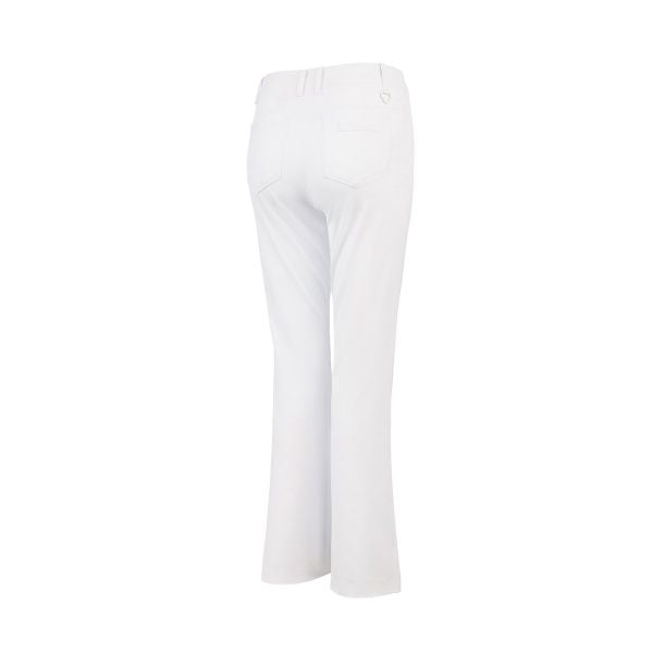 Quần golf nữ Le Coq GQ222LPT61 màu trắng dáng ống loe thời trang