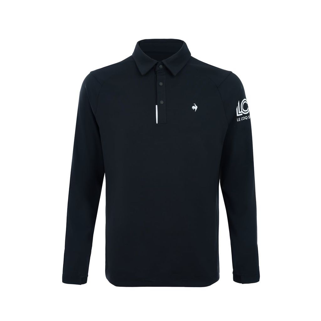 Áo dài tay có cổ le coq golf Nam GQ321MTL91-BLCK