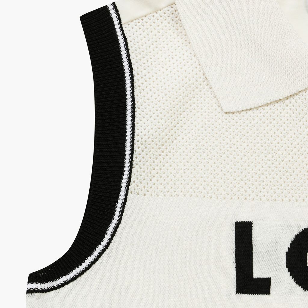 Áo len gile le coq golf Nữ GQ322LKV71-LBGE