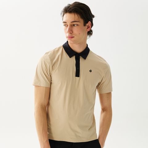 Áo Polo le coq golf Nam GR121MTS21-BEGE