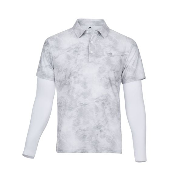 Áo dài tay có cổ le coq golf Nam GR221MTL41-LGRY